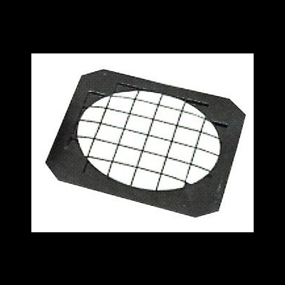 Grade de cozinha preta com grelha metálica quadrada