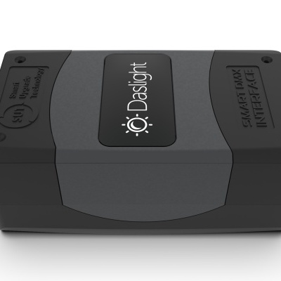 Dispositivo eletrônico preto e cinza Dastight com inscrições visíveis