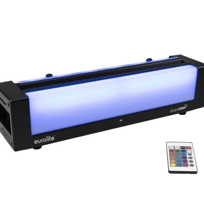 Luz LED azul Eurolite com controlo remoto