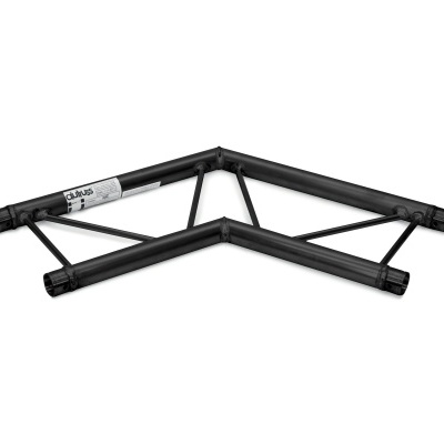 Estrutura metálica preta com etiqueta 'S-Club'