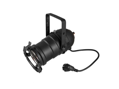 Refletor de palco PAR 36 preto com alça e cabo