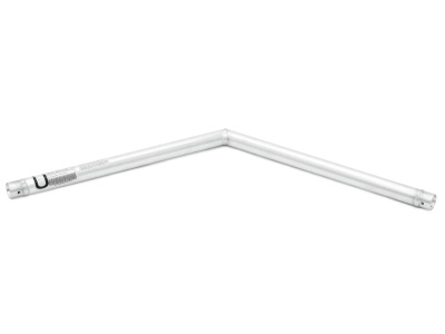 Braço de varrimento branco para aspirador com design angular