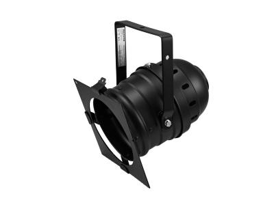 Refletor de luz profissional de palco em metal preto