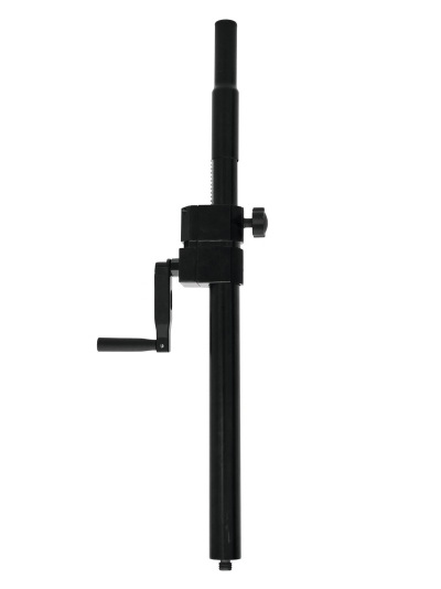 Berbequim manual preto com manivela e parafuso de aperto