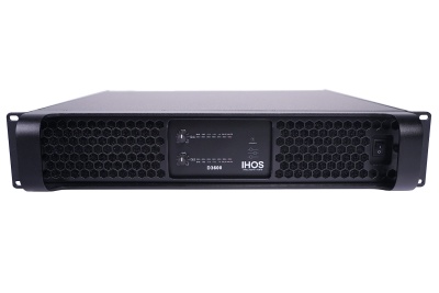 Amplificador de áudio de rack preto IHOS modelo D3600