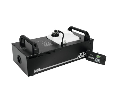 Máquina de fumo preta Retor com depósito e controlador remoto