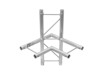 Estrutura metálica prateada com tubos cilíndricos e inscrição AL-4000