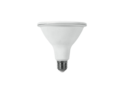 Lâmpada LED branca com base metálica