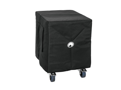 Cubículo de armazenamento dobrável preto com rodas azuis