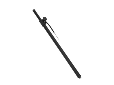 Bomba de ar manual preta para pneus isolada