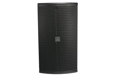 Coluna de som preta Sonos com rede metálica e logótipo central