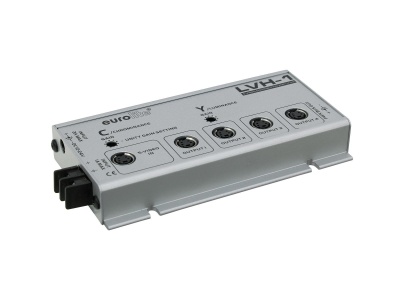Dispositivo eletrônico Euroline LVH-1 com conectores MIDI