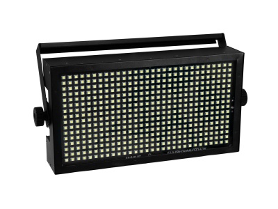 Painel de luz LED retangular preto com suporte ajustável