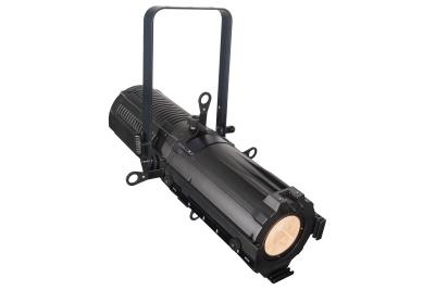 Refletor de luz tipo Fresnel preto com alça ajustável