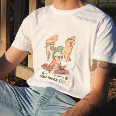 Tshirt&#x20;&quot;Someone&#x20;who&#x20;loves&#x20;Dogs&quot;