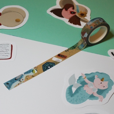 Washi&#x20;Tape&#x20;-&#x20;Summer