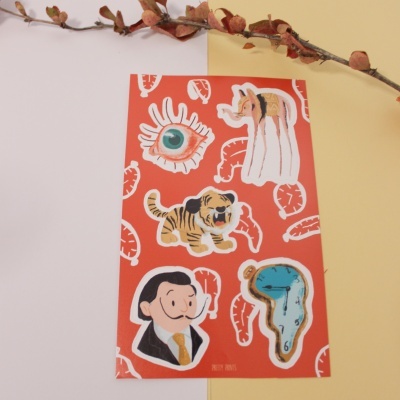 Autocolantes&#x20;Artistas