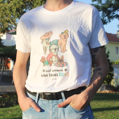 Tshirt&#x20;&quot;Someone&#x20;who&#x20;loves&#x20;Dogs&quot;