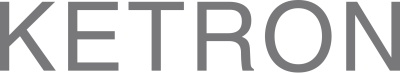 Logo KETRON em letras cinzentas