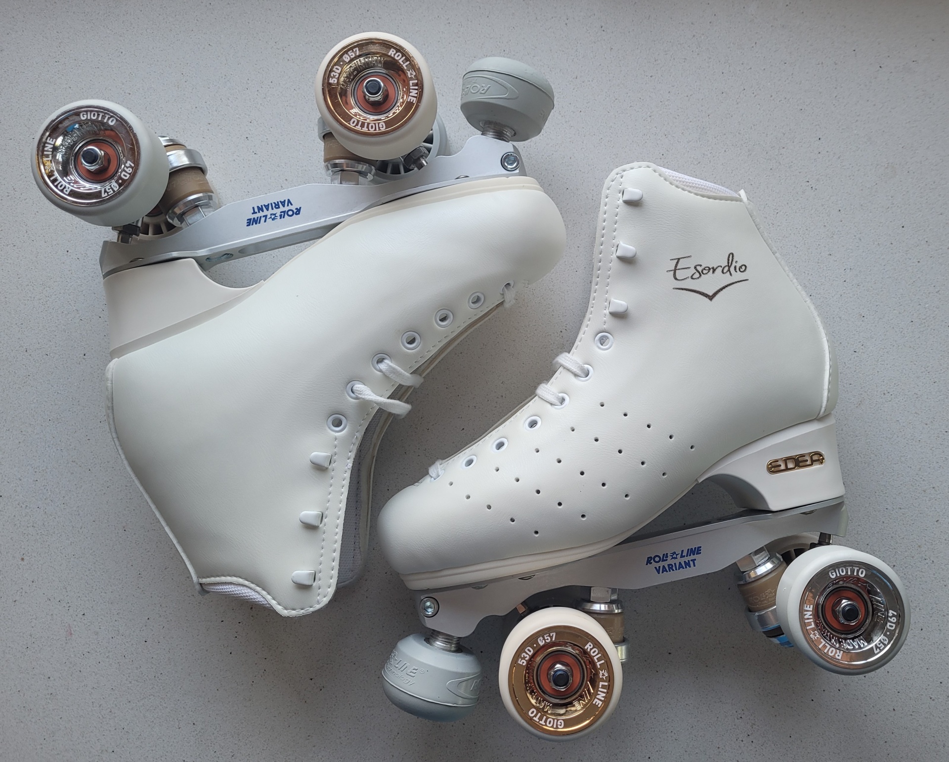 Conjunto sem rodas Bota + Patins - Iniciação