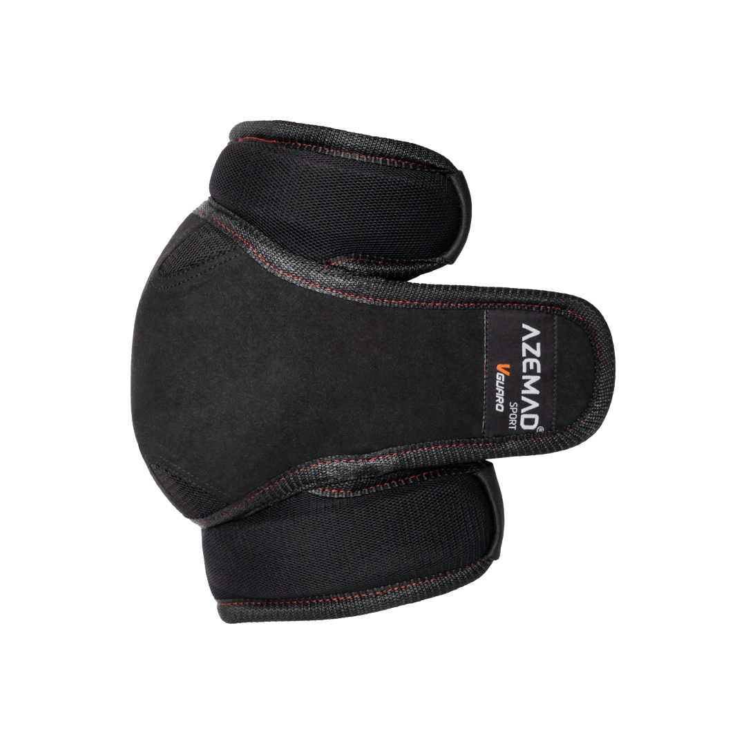 Apoio ortopédico preto AZEMAD DURADO com costuras vermelhas