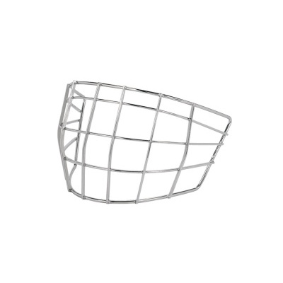 grelha metálica prateada com design em grelha quadrada