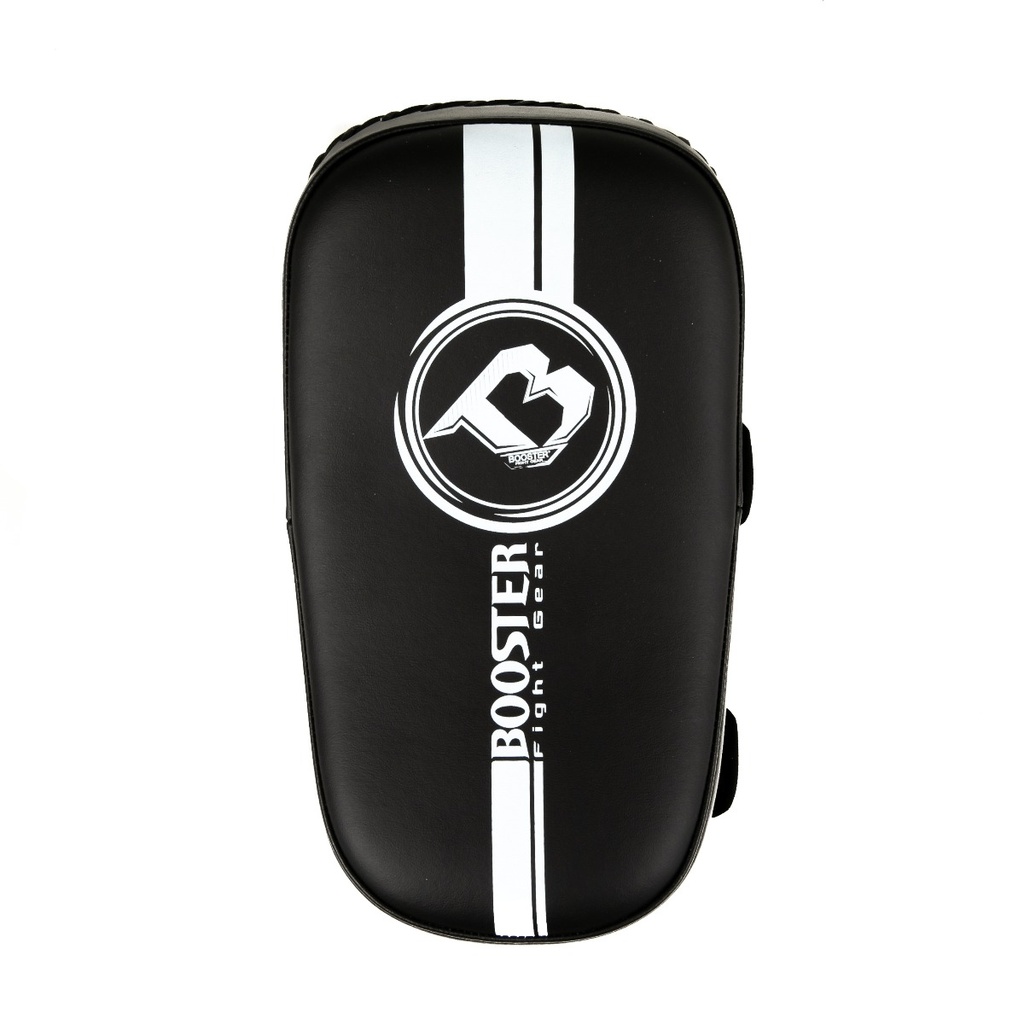 Paos Booster Dominance Almofada de treino preta com texto e logótipo branco