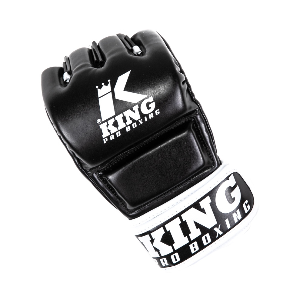 KPB MMA REVO 1 Luvas de boxe preto e branco KING PRO BOXING