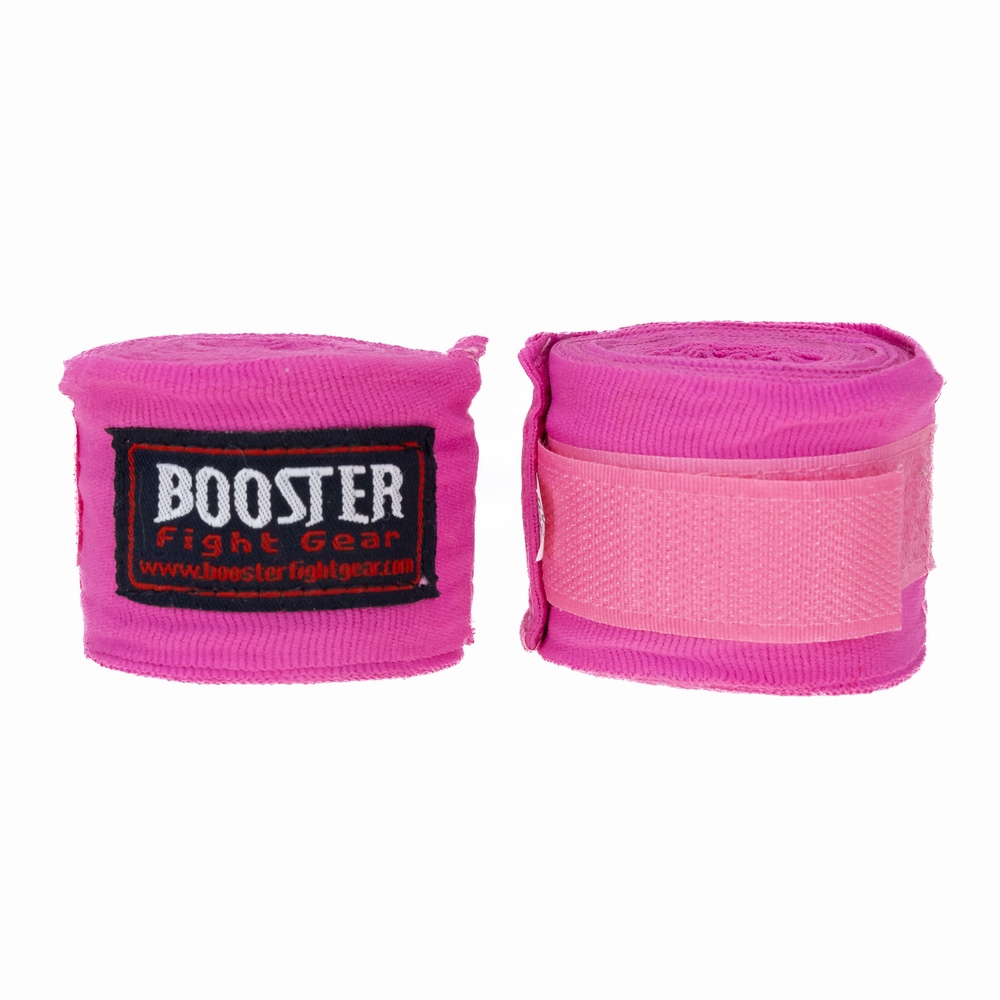 Booster Handwrap - Rosa Bandagens para as mãos rosa com etiqueta BOOSTER Fight Gear
