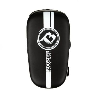 Almofada de treino preta com texto e logótipo branco