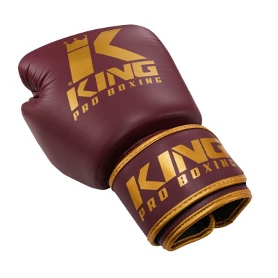 Luva de boxe castanha KING PRO BOXING