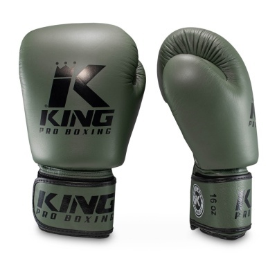 Par de luvas de boxe verdes KING PRO BOXING