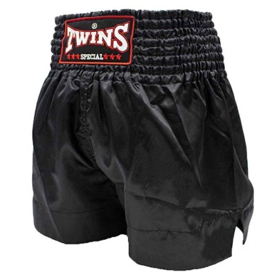 Calções de treino pretos com logótipo Twins Special na cintura