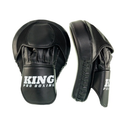 Manoplas de treino de boxe pretas KING PRO BOXING