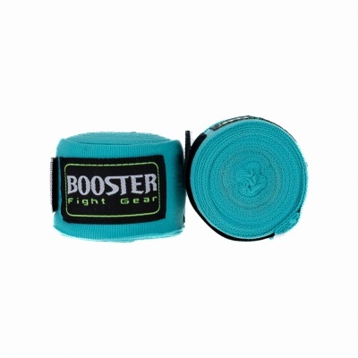 Bandagens elásticas azuis com etiqueta BOOSTER Fight Gear