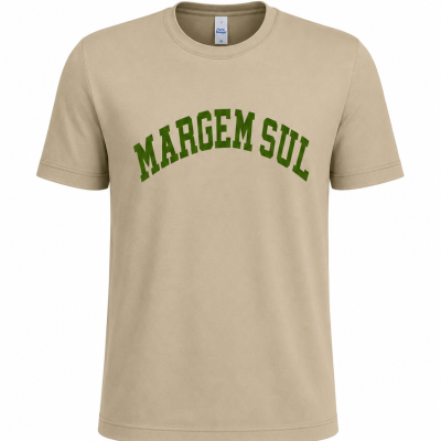 T-SHIRT&#x20;MARGEM&#x20;SUL&#x20;BEJE