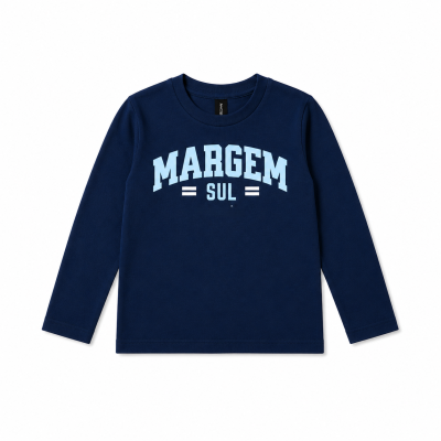 T-SHIRTS&#x20;NAVY&#x20;M.COMPRIDA&#x20;CRIAN&#x00C7;A