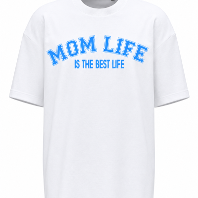 T-SHIRT&#x20;OVERSIZE&#x20;BRANCA&#x20;&#x23;MOM&#x20;LIFE