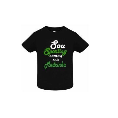 T-SHIRT&#x20;PRETA&#x20;M.CURTA&#x20;&quot;SOU&#x20;SPORTING&quot;