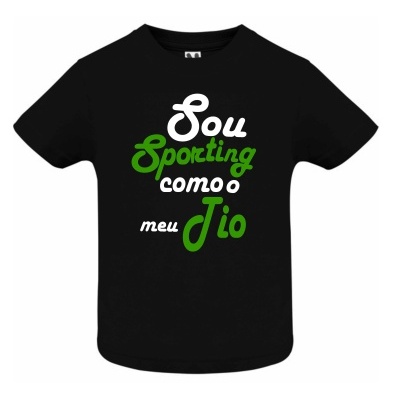 T-SHIRT&#x20;PRETA&#x20;M.CURTA&#x20;&quot;SOU&#x20;SPORTING&quot;