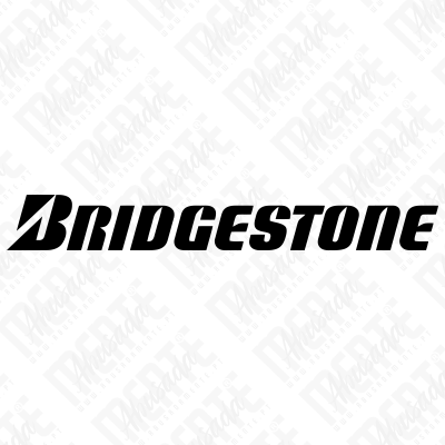 Logótipo Bridgestone em preto sobre fundo branco