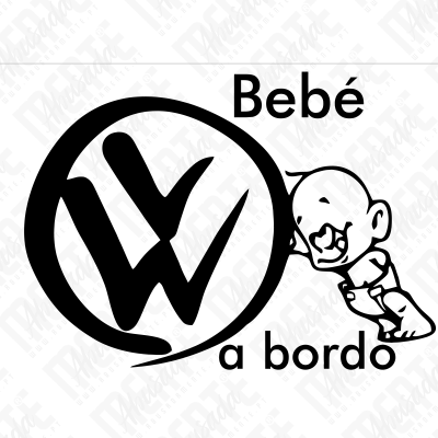 Gráfico preto e branco com texto e desenho de bebé