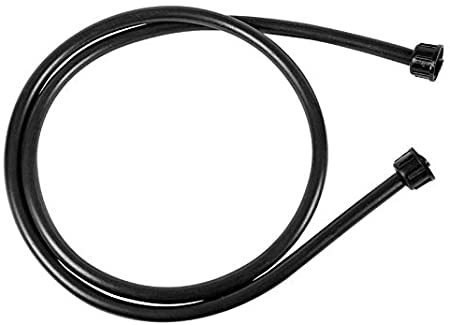 Cabo flexível preto com conectores nas extremidades