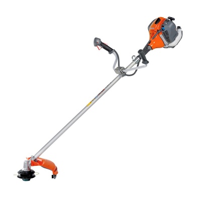 Aparelho de desbaste com motor a gasolina e disco de corte