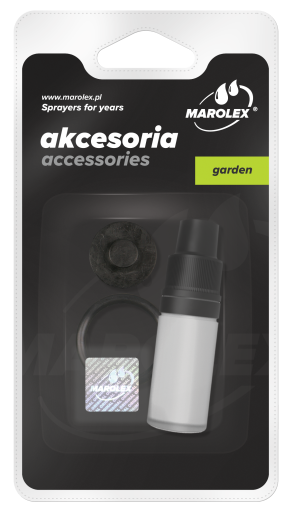 Acessórios para pulverizadores Marolex em embalagem preta