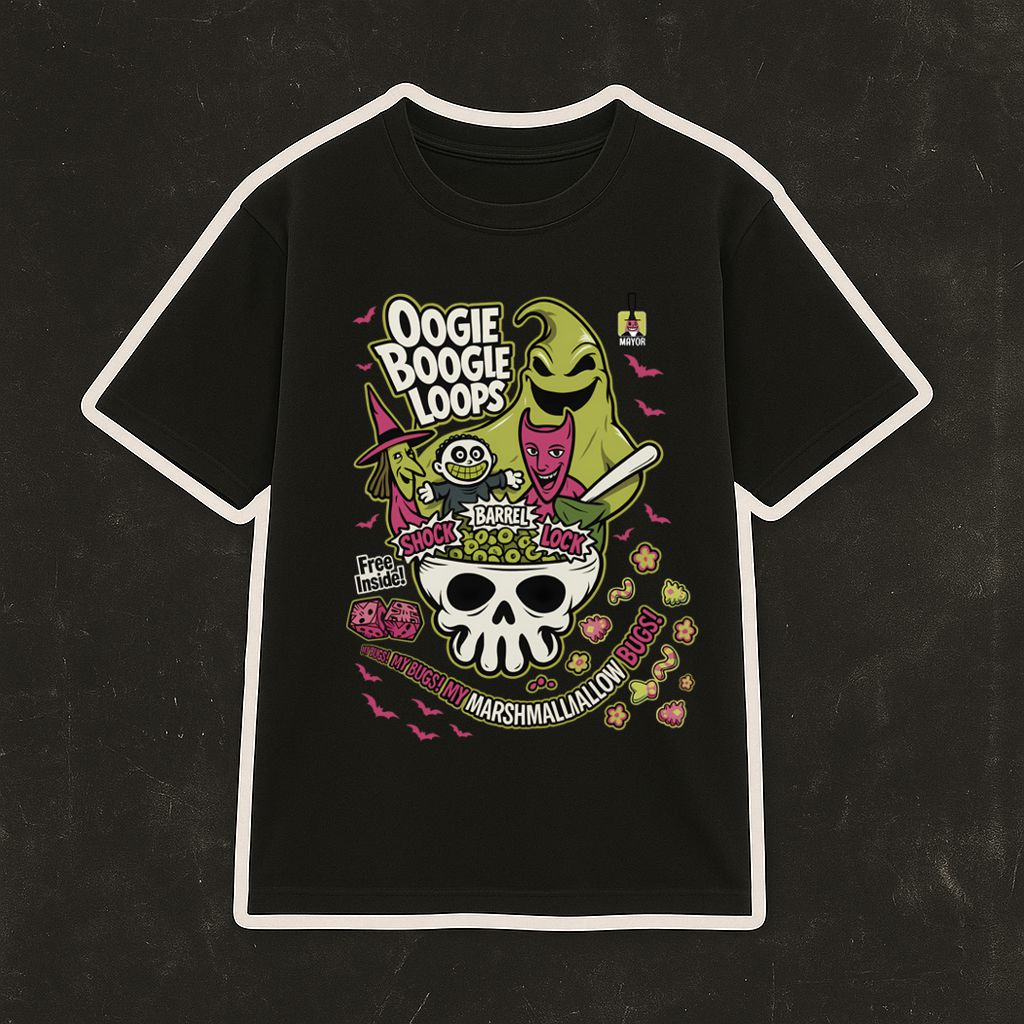 T-shirt Oogie Boogie Loops - Adulto