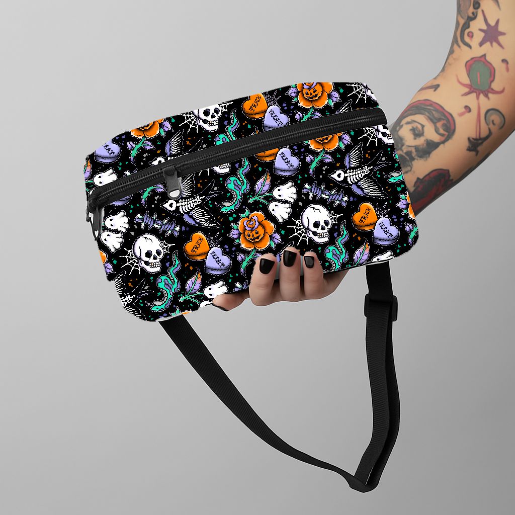Festival Bag - Halloween Tattoos