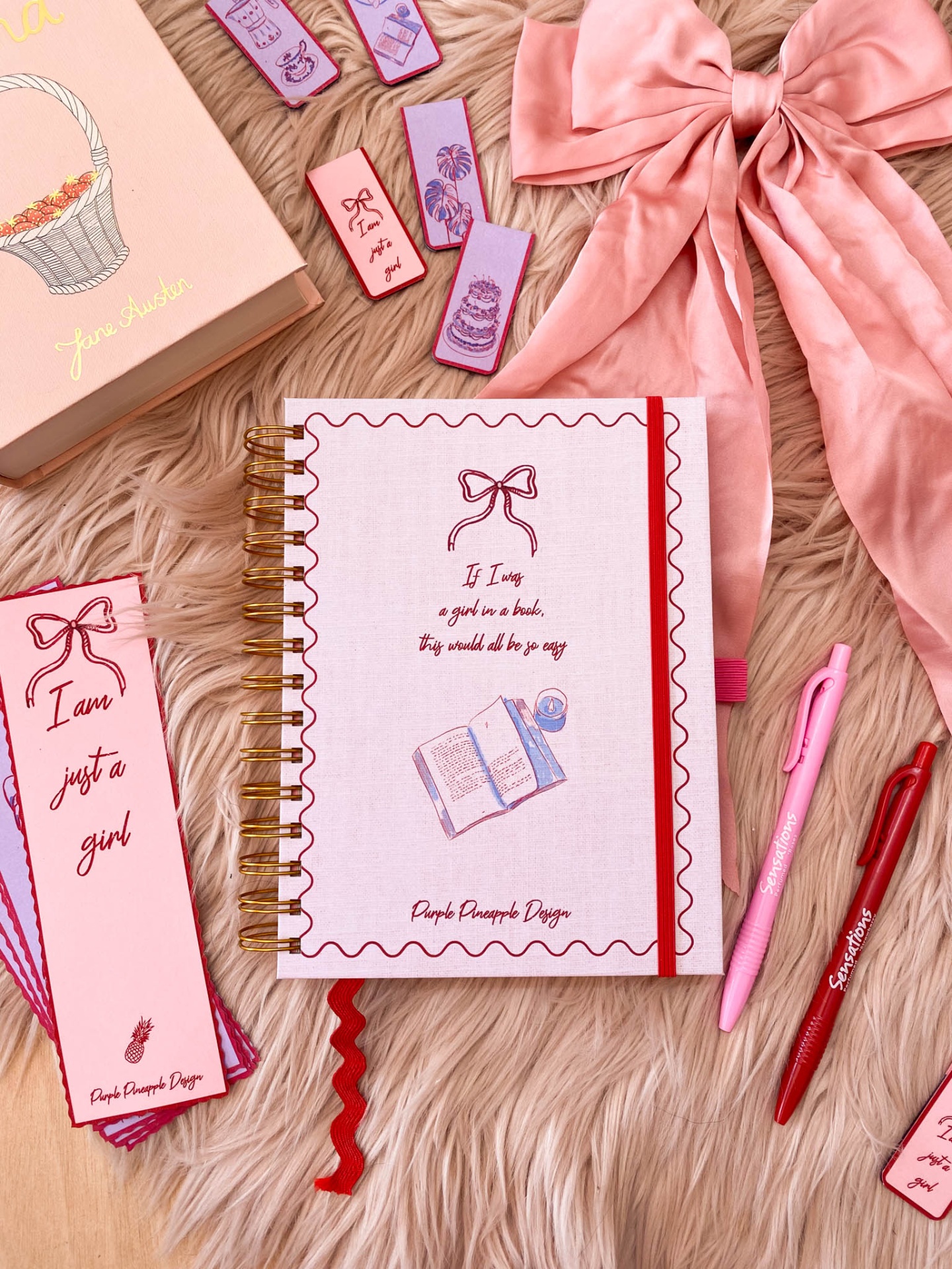 Planner Literário 🎀 If I was a Girl in a Book
