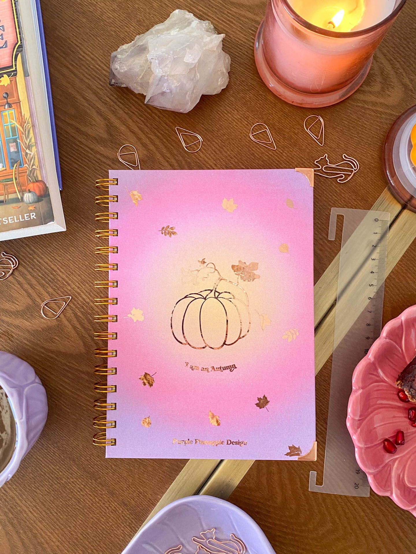 I am an autumn 💜🍂  Bullet journal
