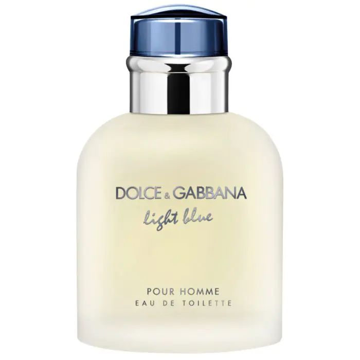 Light Blue de Dolce & Gabbana (Genérico) Frasco de perfume Dolce & Gabbana light blue para homem em vidro fosco